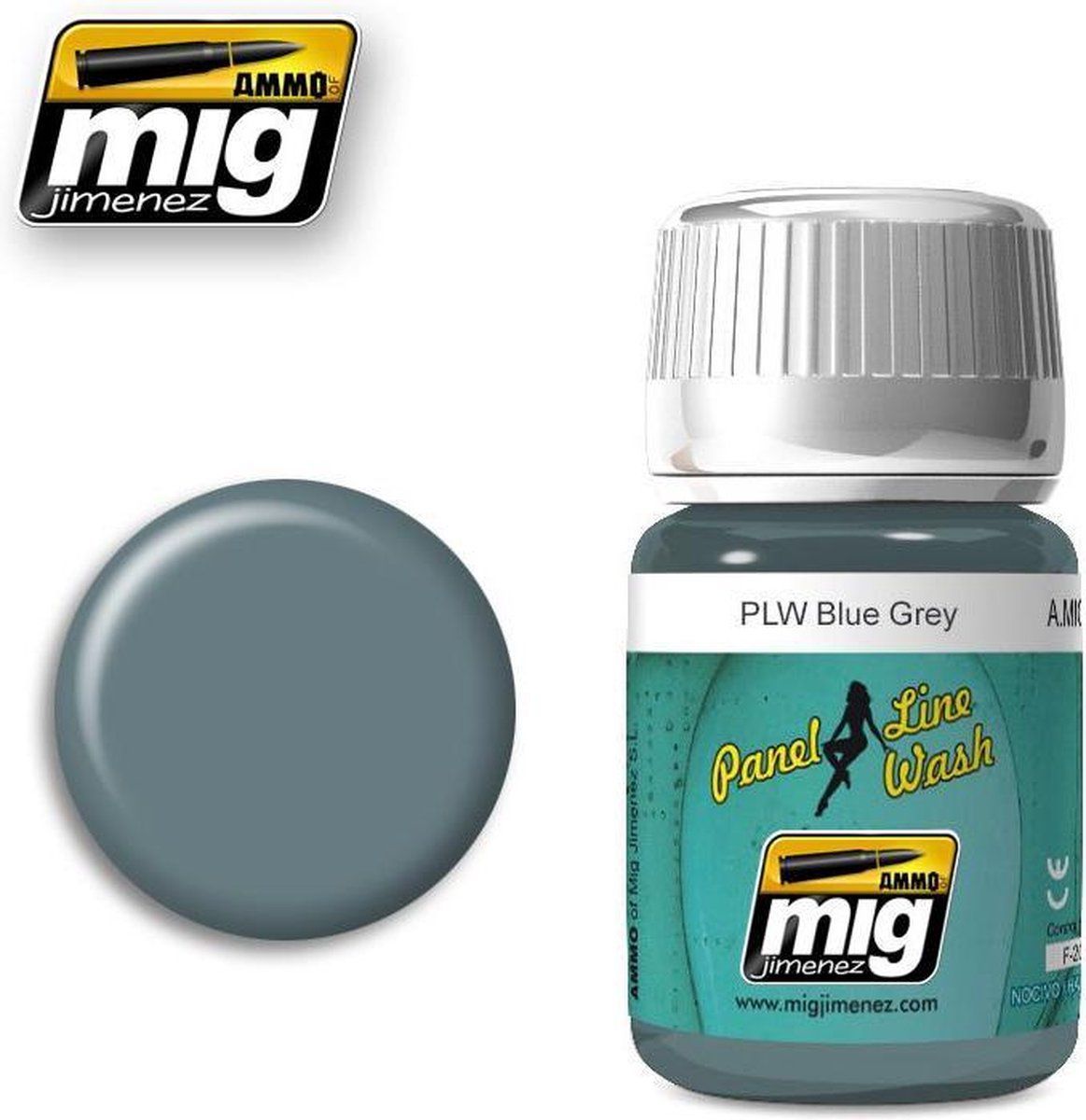 mig MIG-1613 Plw Blauw Grijs, Multi kleuren