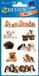 Avery Z-design Kids papieretiketten, 3 vellen, honden foto, multicolor