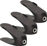 5five Schoenenrekjes/plankjes - 4x - 1 paar schoenen - zwart - 26.3 x 10 x 13 cm