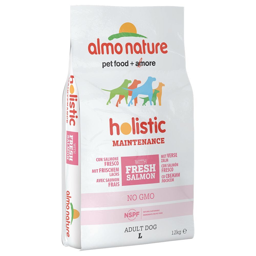 Almo Nature 12 kg Almo Nature Adult Zalm & Rijst Large Hondenvoer