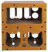 Purlov Krabpaal Carton pour Chat, 2-laags, 3-in-1, brun