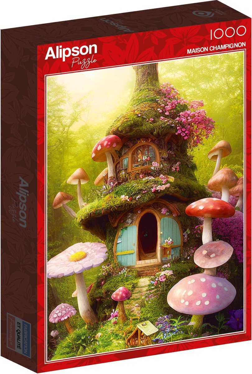 Alipson Maison Champignon Puzzel 1000 Stukjes