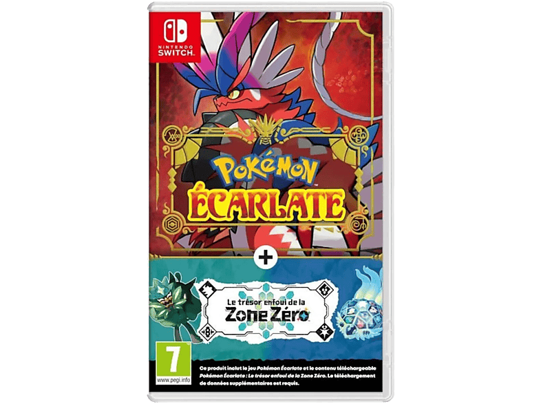 Nintendo Games Pokémon Écarlate + Le Trésor Enfoui De La Zone Zéro Fr Switch