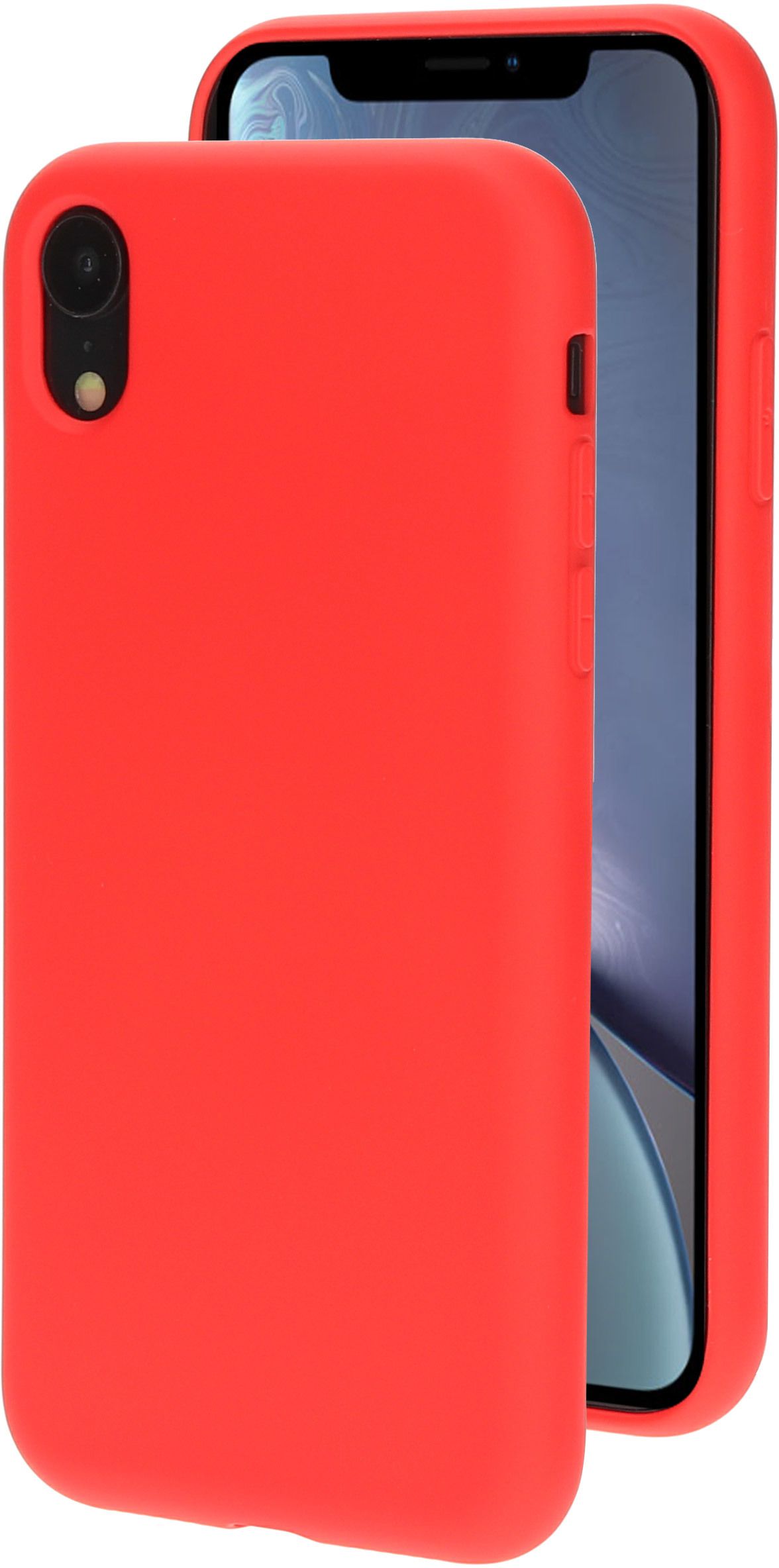Mobiparts Silicone Cover Apple iPhone XR - Scarlet Red