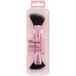 Real Techniques Schuin Waaierpenseel, dubbelzijdig make-uptool voor blush, bronzer & contour, 2-in-1 kwast voor vloeibaar, crème & poeder, veganistisch, diervriendelijk, reisvriendelijk, 1 stuk