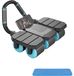 Ab roller - 6 wielen - Rebound - Core-training - Antraciet