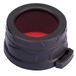 Nitecore NFR40 filter voor zaklamp, rood