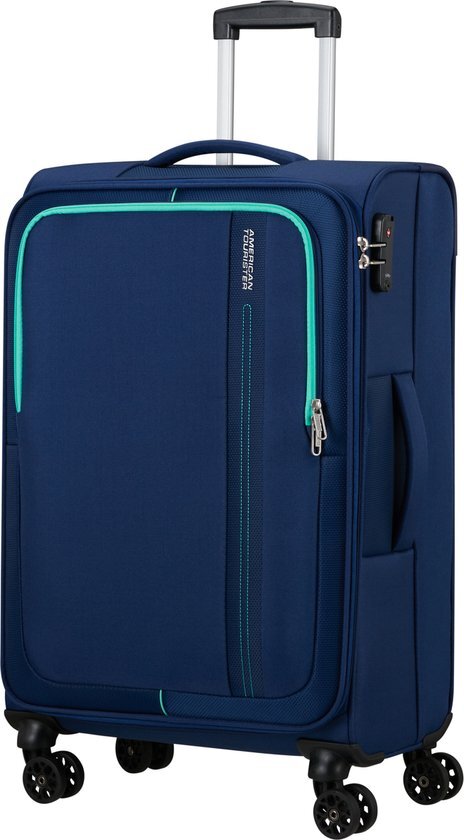 American Tourister trolley Sea Seeker 68 cm. donkerblauw