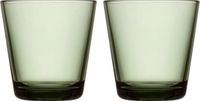 Iitala Iittala Waterglazen Kartio - Pine Green - 210 ml - 2 Stuks