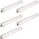 SOTECH 5 x Meubelgreep VERONIQUE II Boorgatafstand 320 mm RVS-optiek geborsteld Greeplijst
