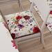 PETTI Artigiani Italiani - Set van 6 4-punts keukenstoelkussens, kussenslopen van microvezel met veters, 100% Made in Italy.