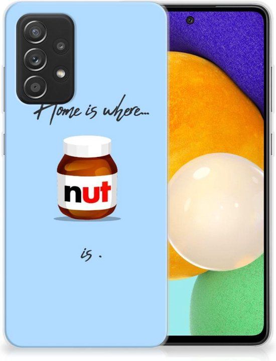 B2Ctelecom Smartphone hoesje Samsung Galaxy A52 (5G/4G) - Nut Home | TPU Back Cover
