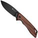 SENCUT Stratex S25055-3 PVD 9Cr18MoV, Guibourtia Wood, couteau de poche