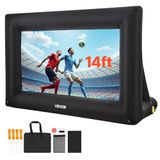 VEVOR Filmscherm Opblaasbaar Projectiescherm 360x160x238cm Home Theater