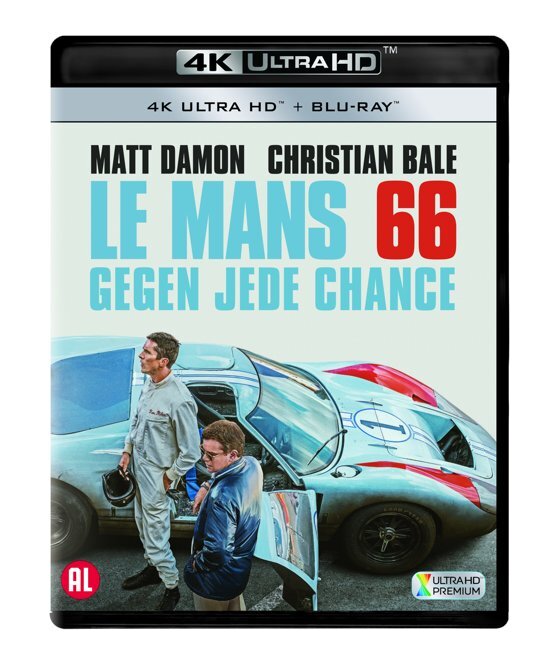 - Le Mans '66 (4K Ultra HD) blu-ray (4K)