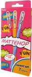 Pentel Mattehop K110 Gel pen set Sweet 7 stuks