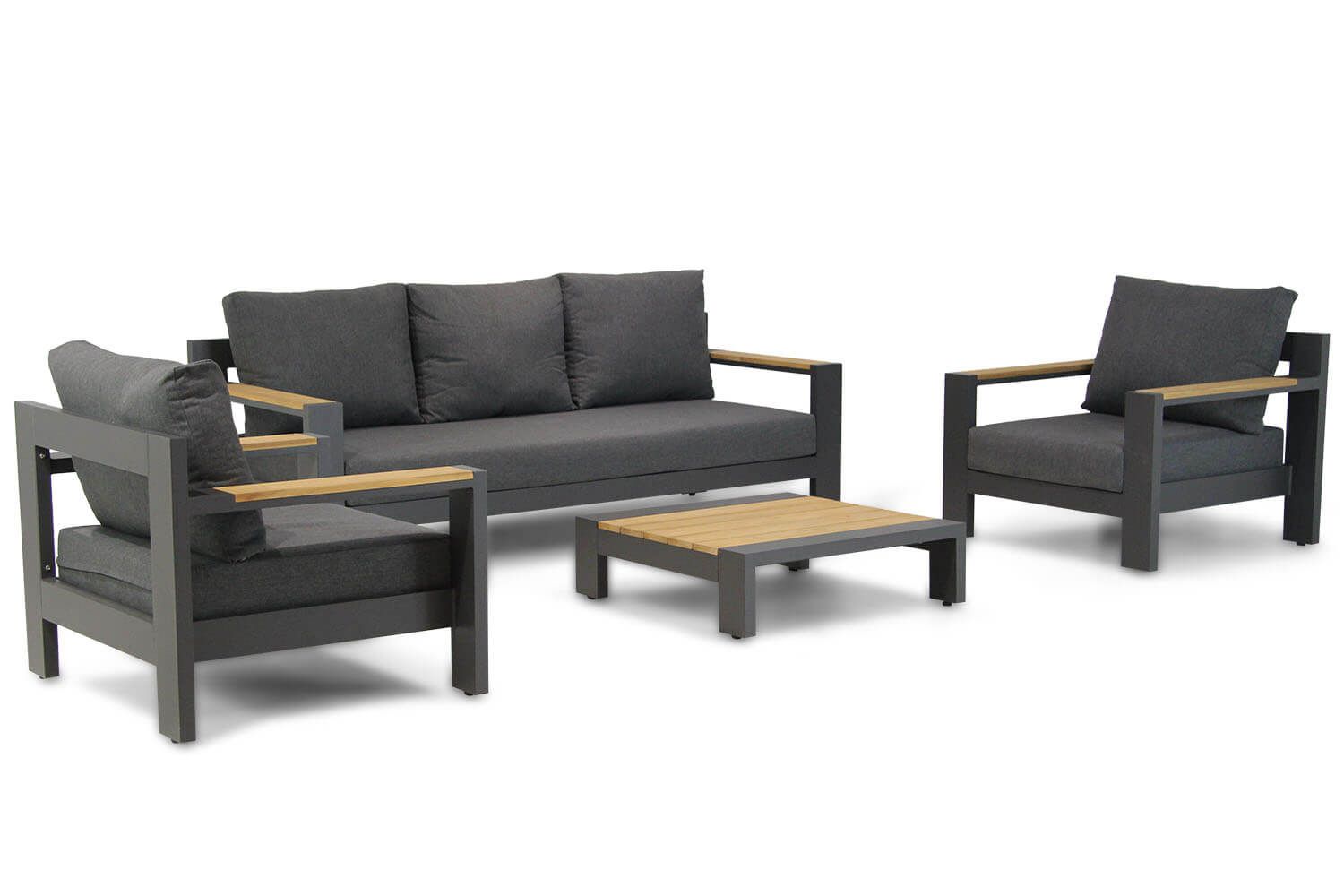 Lifestyle Garden Furniture Lifestyle Milano stoel-bank loungeset 4-delig