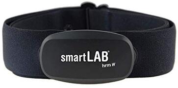 smartLAB hrm W hartslagmeter, ECG-nauwkeurige hartslagband met borstband met bluetooth en ANT+, compatibel met Garmin Wahoo Polar Apple Watch Runtastic Pro Strava TomTom Endomondo