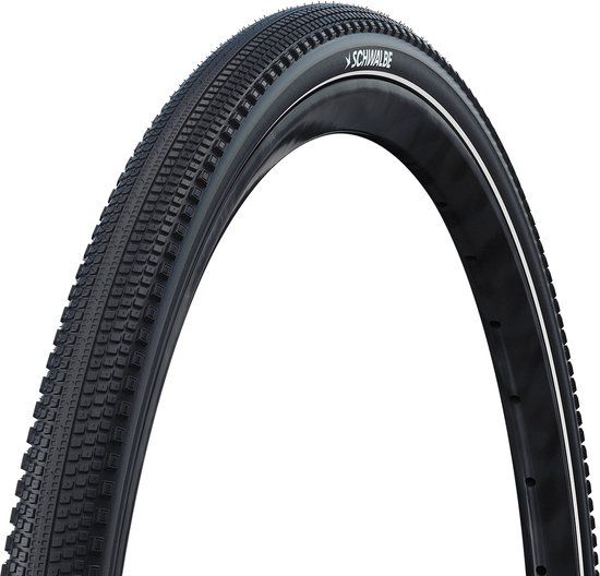 Schwalbe G-One Comp Plus - Wired - Green Compound - Puncture Guard - 700x35C - Black + Reflex