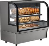 Vevor Koelvitrine, Bakkerijvitrine, Koelkastvitrine, 505L, 2-laags LED
