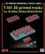 Rye Field Model Modelbouwpakket - 3028 T-161 werkbare tracks (3D-geprint) voor M109A7/M2A3/M2A4/M7A3 Accessoires set - 1:35 - Modelbouw