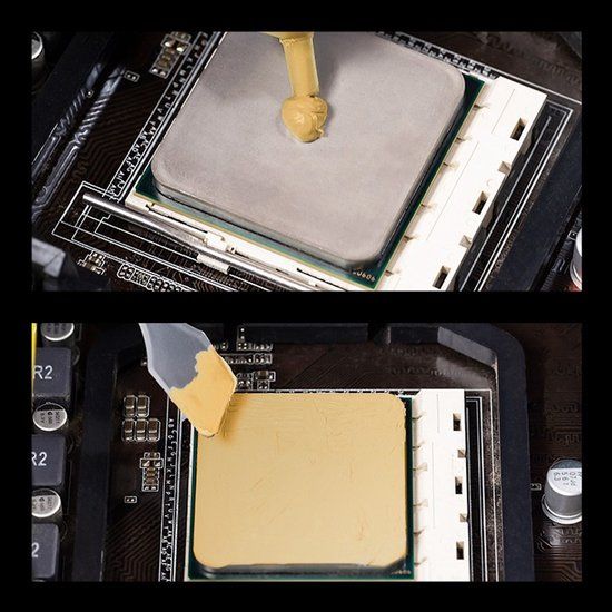 Qoltec Koelpasta 3,05 W/mK | 5g | Goud