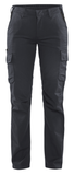 Blåkläder Dames industrie werkbroek stretch/elastiek 71441832 | Medium Grijs/Zwart | Maat 48
