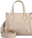 GUESS Sac à main Sac bandoulière Silvana 2 Compartiment Mini Tote Taupe Beige