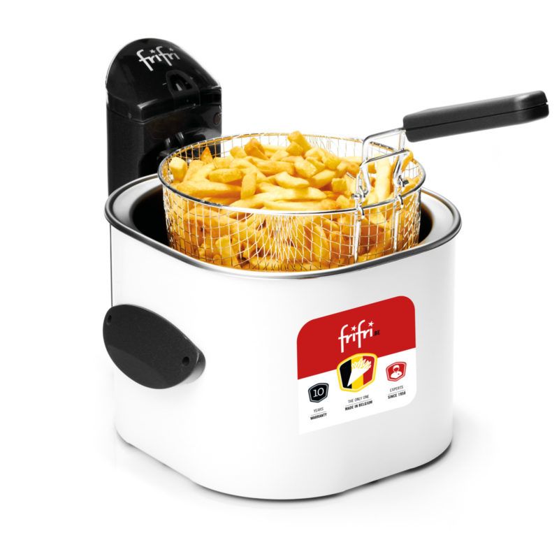 Frifri 1528 - Deep Fryer - 4L - 3200W - Single Basket - Grey/White