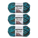 Bernat Deken Wilde Hout Garen - 3 Pack van 150g/5,3 oz - Polyester - 6 Super Volumineus - 108 Yards - Breien/haken