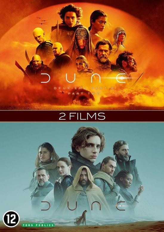 Dune 1 & 2 (DVD) - Standard Edition - Sciencefiction - 2024