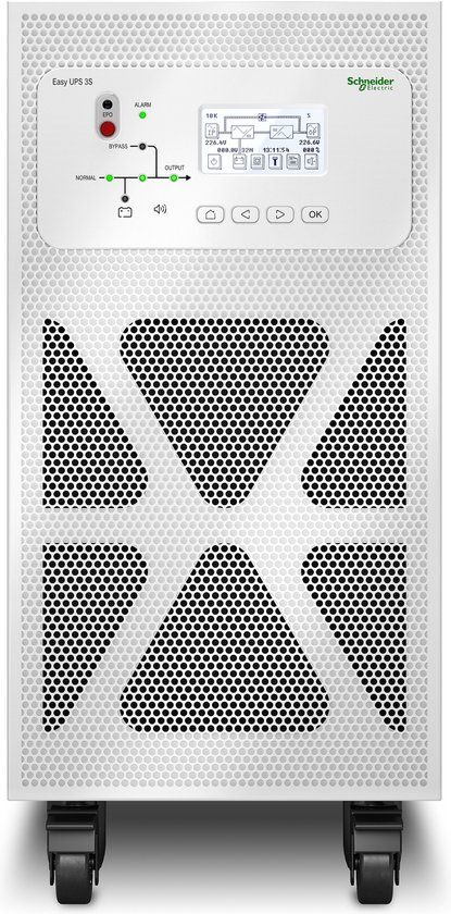 APC Easy UPS 3S E3SUPS15KH Noodstroomvoeding - 15kVA 3fase(400V) in&uit, excl. (externe) accu's