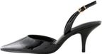 Next - Dames - Forever Comfort® ronde slingback hakken met spitse neus - Zwart