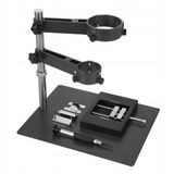 Rosfix Support de plateforme de montage - Support pour air chaud - Ø42/63mm, Base 20x25cm, Hauteur 24,5cm