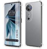 Tumundosmartphone Siliconen hoes, schokbestendig, transparant, voor Vivo V40 5G