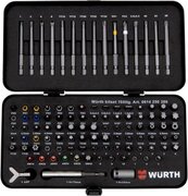 Wurth 614250300961 Bit-assortiment, 105-delig, metalen koffer