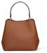 Michael Kors Emmett bucket bag, PVC, noir. Poignées en cuir. Bandoulière réglable