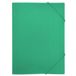 RAYLU PAPER - Mappen met elastische banden en kleppen, A4-formaat, mappen, mappen, documenten, kantoor en school, van 100% recyclebaar polypropyleen (A3, groen)