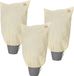 Gardebruk Plantenzak Hoes 3 Stuks - Ritssluiting 200x240 cm – Beige