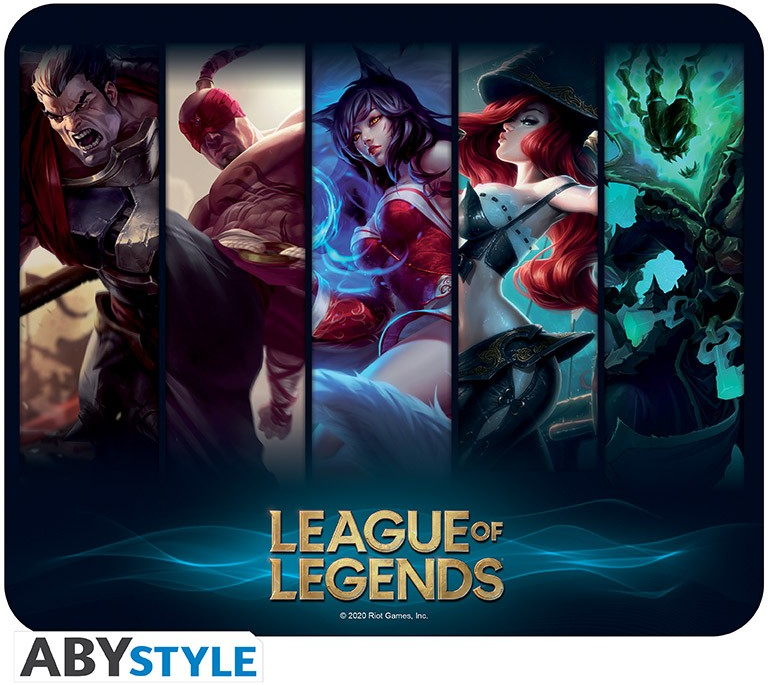 Abystyle League of Legends Mousepad - Champions Merchandise