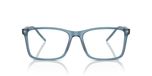Giorgio Armani AR 7258 Lunettes rectangulaires bleues pour hommes 55mm