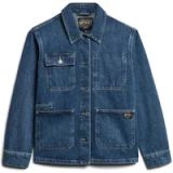 Superdry Chore spijkerjack Dames Beverley Blue
