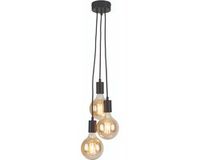 it's about RoMi Hanglamp Oslo - Zwart - 20x20x150cm - 3L