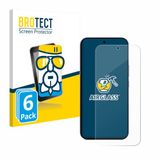 BROTECT Screenprotector 6 Stuks voor realme 16 Pro Beschermglas transparant