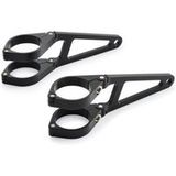 DAYTONA support de phare alu long 43mm noir