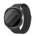 Strap-it Milanese band - Milanees mesh bandje geschikt voor Samsung Galaxy Watch 9 (40/44mm) / Watch 8 (40/44mm) / 8 Classic (46mm) - zwart