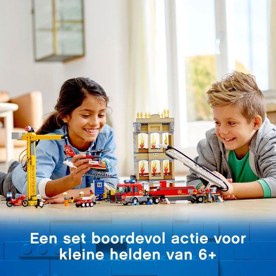 LEGO City Brandweerkazerne in de Stad - 60216