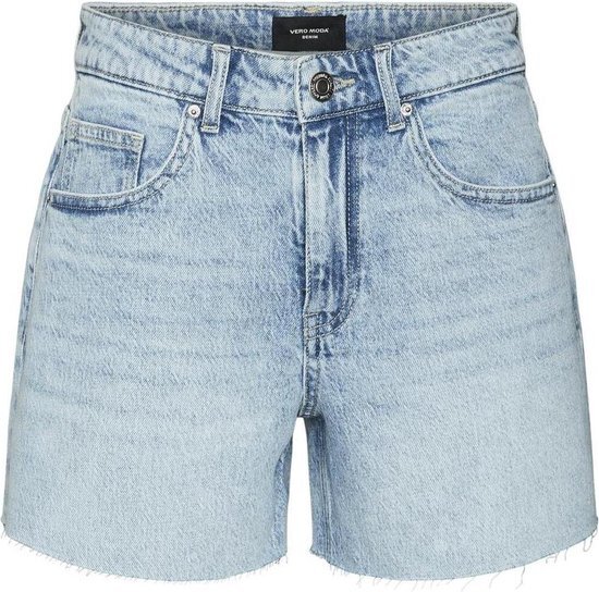 Vero Moda Broek Vmtess Mr Short Dnm Shorts Mix Ga Noos 10301532 Light Blue Denim Dames Maat - XL