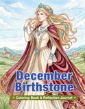 December Birthstone Coloring Book & Reflection Journal