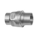 Riegler 228.112-ES terugslagklep, lichte constructie, ES 1.4301, G 1 1/2